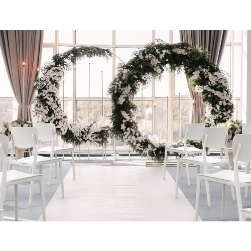 Siesta Tuinstoel - Stapelbaar - Wit - Monna - Siesta Siesta Tuinstoel - Stapelbaar - Wit - Monna - Siesta