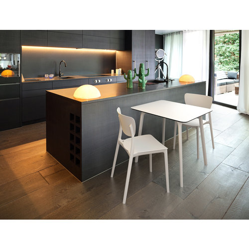 Siesta Tuinstoel - Stapelbaar - Wit - Monna - Siesta Siesta Tuinstoel - Stapelbaar - Wit - Monna - Siesta