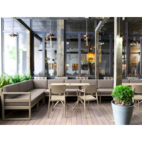 thumb-Tuinstoel - Stapelbaar - Donkergrijs - Loft - Siesta-5