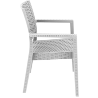 thumb-Tuinstoel - Ibiza - Wit - Wicker Look - Siesta-7