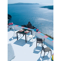 thumb-Tuinstoel - Capri - Wit - Wicker Look - Siesta-5
