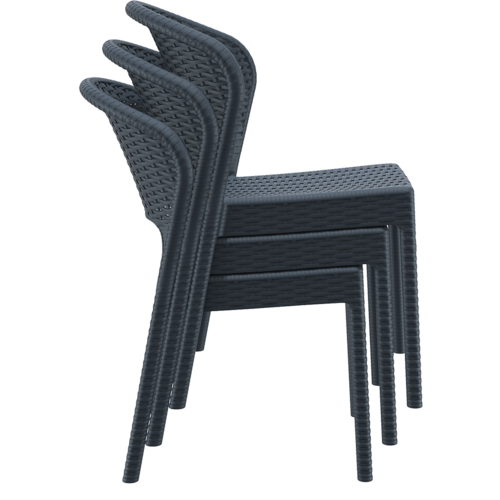 Siesta  Tuinstoel - Daytona - Wit - Wicker Look - Siesta