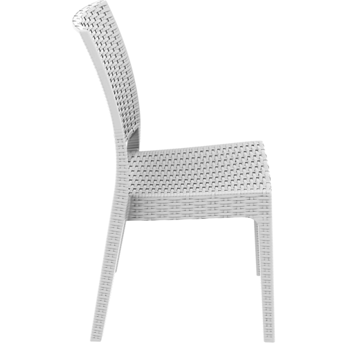 Siesta Tuinstoel - Florida - Wit - Wicker Look - Siesta Siesta Tuinstoel - Florida - Wit - Wicker Look - Siesta