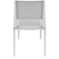 thumb-Tuinstoel - Verona - Wit - Wicker Look - Siesta-6