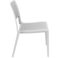 thumb-Tuinstoel - Verona - Wit - Wicker Look - Siesta-8