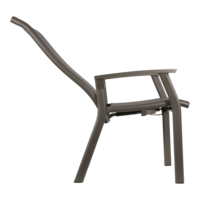 thumb-Standenstoel - Mojito Pardo II - Aluminium - Lesli Living-6