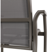 thumb-Standenstoel - Mojito Pardo II - Aluminium - Lesli Living-10