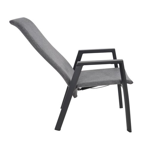 Lesli Living  Standenstoel - Flare Negro - Antraciet - Lesli Living