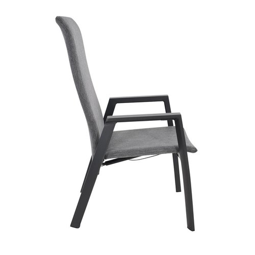 Lesli Living  Standenstoel - Flare Negro - Antraciet - Lesli Living