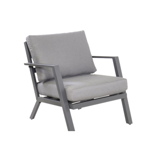 Lesli Living  Stoel-Bank Loungeset - Marah - Aluminium - Lesli Living