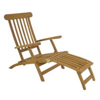 Deckchair - Lounge Tuinstoel - Teak - Lesli Living