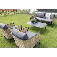thumb-Lounge Tuinstoel - Solamente - Wicker - Lesli Living-6
