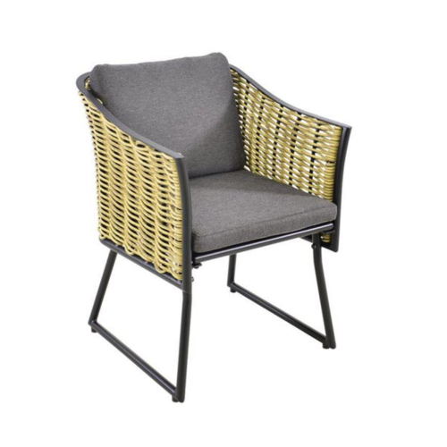 Lesli Living  Lounge Tuinstoel - Solamente - Wicker - Lesli Living