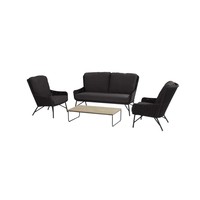 thumb-Stoel-Bank Loungeset - Wing - Antraciet - Rope - 4 Seasons Outdoor-2