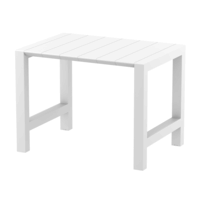 thumb-Bartafel - Vegas - Wit - Uitschuifbaar 100/140 cm - Siesta-1