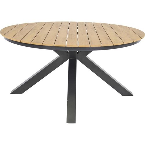 Lesli Living  Tuintafel - Arezzo - Aluminium/Polywood - 160x90 cm - Lesli Living