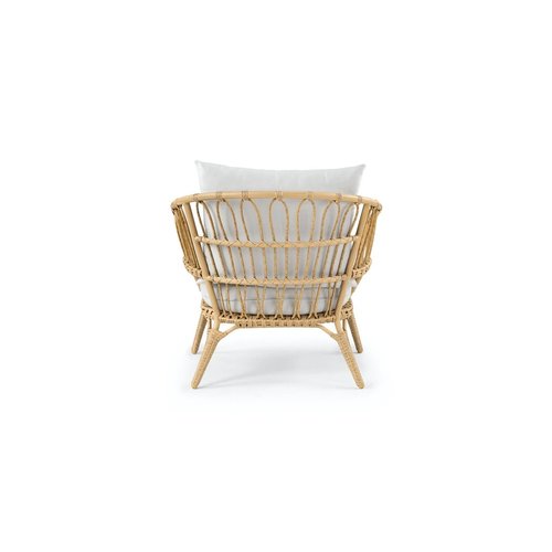 The Outsider Loungestoel - Lenco - Bamboo Look - Wicker - The Outsider