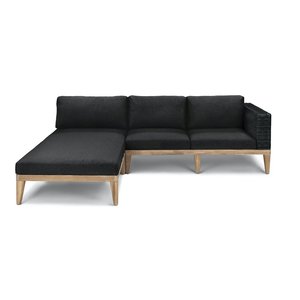 The Outsider Chaise Longue Loungeset - Leeds - 3 zits - Acacia - The Outsider