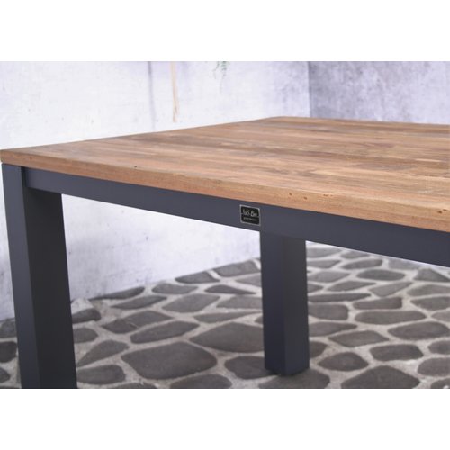 Garden Interiors Tuintafel - CRESTO - Gerecycled Teak - 180cm -  Garden Interiors