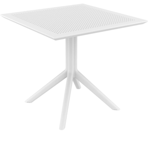 Siesta  Tuintafel - Sky - 80x80 - Wit - Siesta