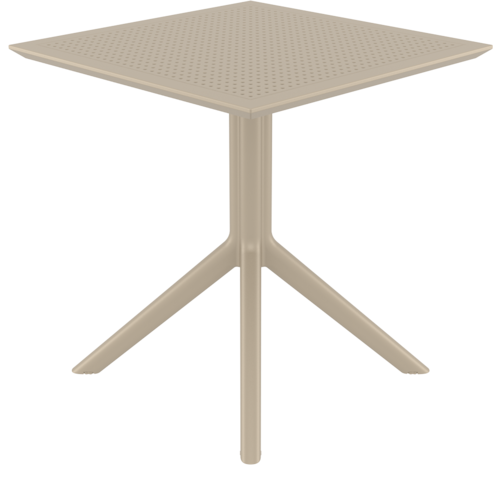 Siesta  Tuintafel - Sky - 70x70 - Taupe - Siesta