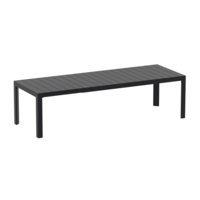 Tuintafel - Atlantic XL - Zwart - Uitschuifbaar 210/280 cm - Siesta Exclusive