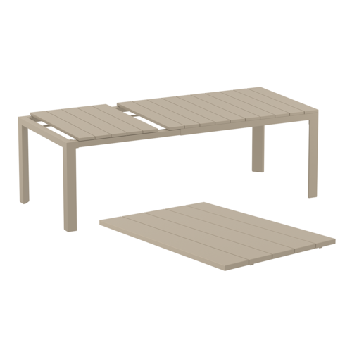 Verder Publiciteit Jonge dame Tuintafel - Atlantic Medium - Taupe - Uitschuifbaar 140/210cm - Siesta -  Garden Interiors Tuinmeubelen