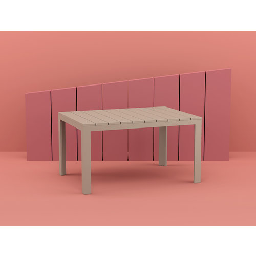 Siesta Exclusive Tuintafel - Atlantic Mediuim - Taupe - Uitschuifbaar 140/210 cm - Aluminium/Kunststof - Siesta Exclusive