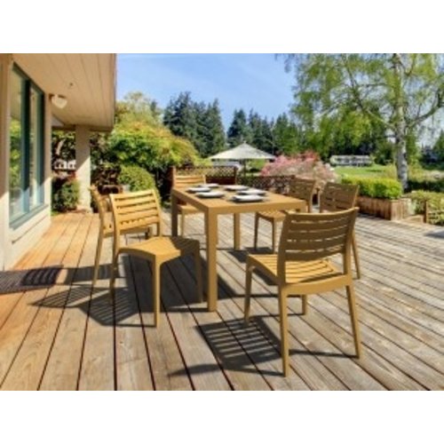 Siesta Tuintafel - Ares - Geel - 140 cm - Siesta Siesta Tuintafel - Ares - Geel - 140 cm - Siesta