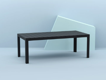 Aluminium tafel voor buiten met kunststof