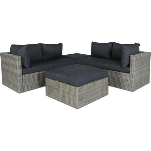 Baratti Hoek Loungeset - Amalia - Wicker - Baratti