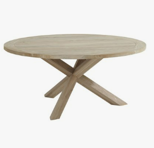 Teakhouten tuintafel