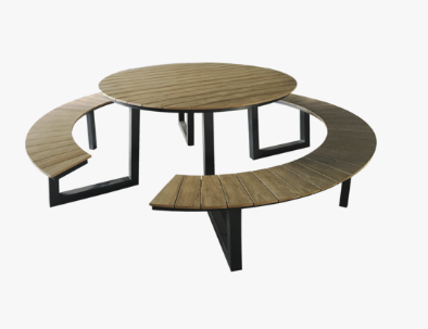 Arezzo picknicktafel Polywood/Aluminium