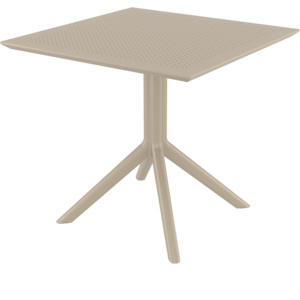 Siesta  Tuintafel - Sky - 60x60 - Taupe - Siesta