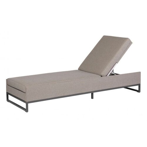 Exotan Ligbed - Rhodos - Taupe - Aluminium - Exotan Exotan Ligbed - Rhodos - Taupe - Aluminium - Exotan
