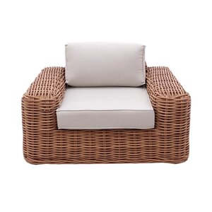 The Outsider Loungestoel - Charlotte - Beige - Wicker  - The Outsider