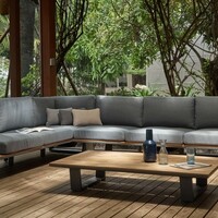Duurzaam en onderhoudsvrij: een aluminium loungebank