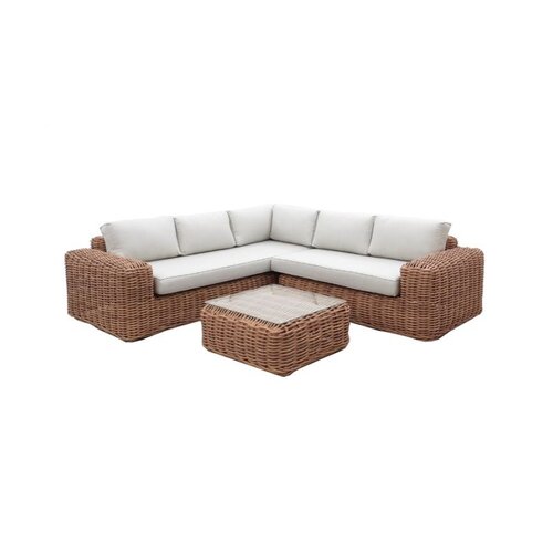 The Outsider Hoek Loungeset - Meera - Wicker - The Outsider The Outsider Hoek Loungeset - Meera - Wicker - The Outsider
