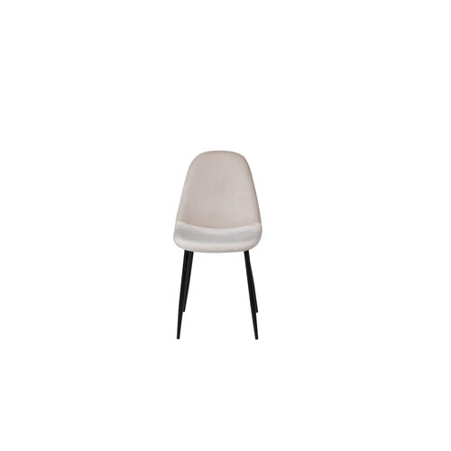Jörn Eetkamerstoel - Inger - Beige - Fluweel - Jörn Jörn Eetkamerstoel - Inger - Beige - Fluweel - Jörn