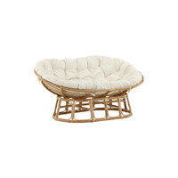 Loungestoel - Viveca - Beige - Rotan - Jörn