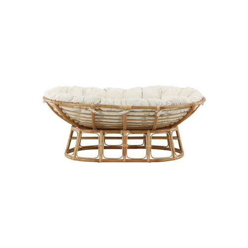 Jörn Loungestoel - Viveca - Beige - Rotan - Jörn