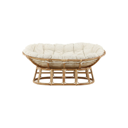Jörn Loungestoel - Viveca - Beige - Rotan - Jörn