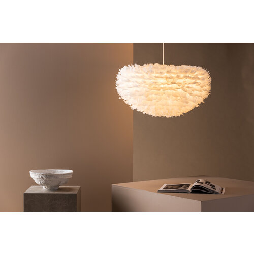 Jörn Hanglamp - Sky - 75 cm - Wit - Veren - Jörn