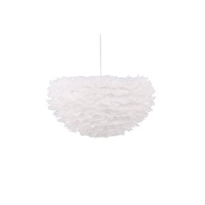 Jörn Hanglamp - Sky - 60 cm - Wit - Veren - Jörn