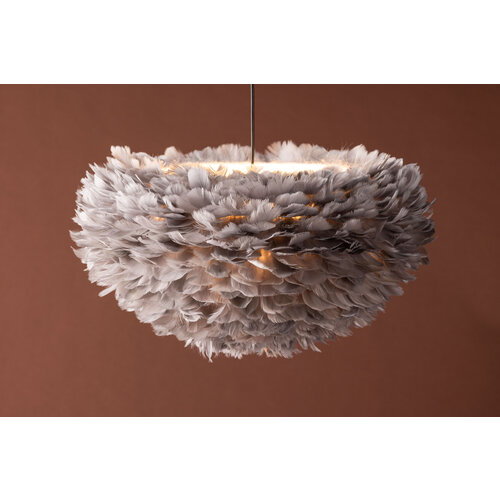 Jörn Hanglamp - Sky - 60 cm - Grijs - Veren - Jörn