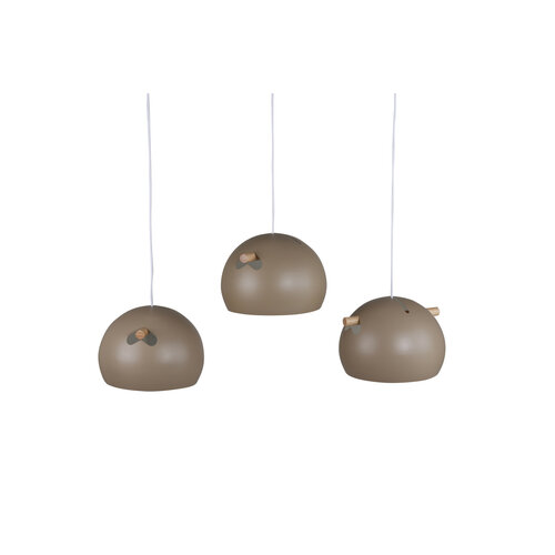 Jörn Hanglamp - Liv - Beige - Staal - Jörn