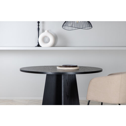 Jörn Eettafel - Klara - 110 cm - Zwart - Jörn