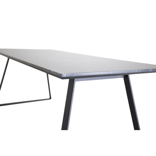 Jörn Eettafel - Jason - 200x90 cm - Grijs - Marmer - Jörn