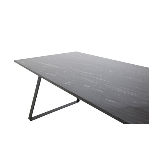 Jörn Eettafel - Jason - 200x90 cm - Grijs - Marmer - Jörn