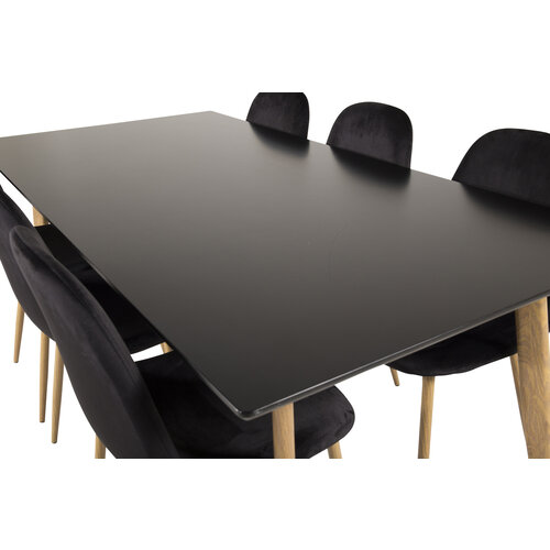 Jörn Eettafel - Vidar - 180x90 cm - Zwart - Jörn